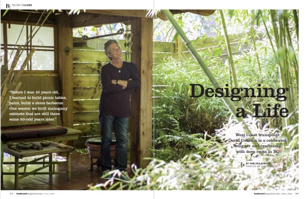 Boulevard feature article on David Coulson