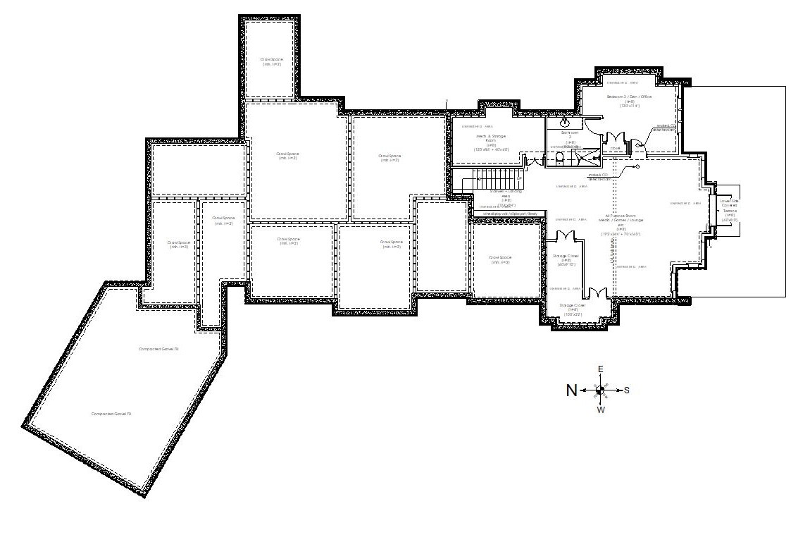 10. 2021. Duncan – Lake View Residence – lower fl. plan